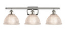 Bathroom Fixtures Three Lights by Innovations ( 405 | 516-3W-PN-G422 Ballston ) 