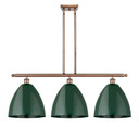 Linear/Island 3 Light Bar by Innovations ( 405 | 516-3I-AC-MBD-12-GR Ballston ) 