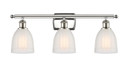 Bathroom Fixtures Three Lights by Innovations ( 405 | 516-3W-PN-G441 Ballston ) 
