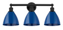 Bathroom Fixtures Three Lights by Innovations ( 405 | 616-3W-BK-MBD-75-BL Edison ) 