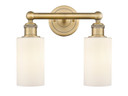 Bathroom Fixtures Two Lights by Innovations ( 405 | 616-2W-BB-G801 Edison ) 