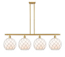 Linear/Island 4 Light + by Innovations ( 405 | 516-4I-SG-G121-10RW-LED Ballston ) 