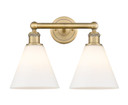 Bathroom Fixtures Two Lights by Innovations ( 405 | 616-2W-BB-GBC-81 Edison ) 