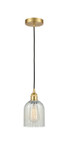 Mini Pendants Glass Down by Innovations ( 405 | 616-1P-SG-G2511 Edison ) 