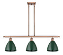 Linear/Island 3 Light Bar by Innovations ( 405 | 516-3I-AC-MBD-75-GR Ballston ) 