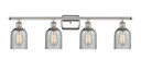 Bathroom Fixtures Four Lights by Innovations ( 405 | 516-4W-PN-G257-LED Ballston ) 