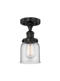 Semi-Flush Mts. Glass Down by Innovations ( 405 | 616-1F-BK-G52 Edison ) 