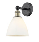 Sconces Single Glass by Innovations ( 405 | 616-1W-BAB-GBD-751 Edison ) 