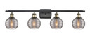 Bathroom Fixtures Four Lights by Innovations ( 405 | 516-4W-BAB-G1213-6SM Ballston ) 
