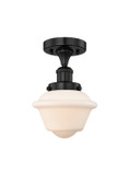 Semi-Flush Mts. Glass Down by Innovations ( 405 | 616-1F-BK-G531 Edison ) 