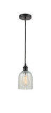 Mini Pendants Glass Down by Innovations ( 405 | 616-1P-BK-G2511 Edison ) 