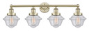 Bathroom Fixtures Four Lights by Innovations ( 405 | 616-4W-AB-G534 Edison ) 