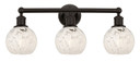 Bathroom Fixtures Three Lights by Innovations ( 405 | 616-3W-OB-G1216-6WM Edison ) 
