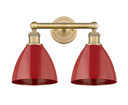 Bathroom Fixtures Two Lights by Innovations ( 405 | 616-2W-BB-MBD-75-RD Edison ) 