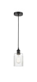 Mini Pendants Glass Down by Innovations ( 405 | 616-1P-BK-G342 Edison ) 