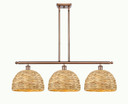 Linear/Island 3 Light Bar by Innovations ( 405 | 516-3I-AC-RBD-12-NAT Ballston ) 