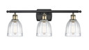 Bathroom Fixtures Three Lights by Innovations ( 405 | 516-3W-BAB-G442-LED Ballston ) 