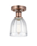 Flush Mounts Glass Down by Innovations ( 405 | 616-1F-AC-G442 Edison ) 