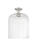 Semi-Flush Mts. Glass Down by Innovations ( 405 | 716-1C-SN-G559-12CL Arcadia ) 