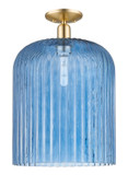 Semi-Flush Mts. Glass Down by Innovations ( 405 | 716-1C-CB-G559-12BL Arcadia ) 