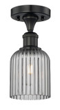 Semi-Flush Mts. Glass Down by Innovations ( 405 | 616-1F-BK-G559-5SM Edison ) 