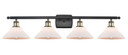 Bathroom Fixtures Four Lights by Innovations ( 405 | 516-4W-BAB-G131-LED Ballston ) 