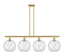 Linear/Island 4 Light + by Innovations ( 405 | 516-4I-SG-G122-10RW Ballston ) 