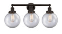 Bathroom Fixtures Three Lights by Innovations ( 405 | 616-3W-OB-G202-8 Edison ) 