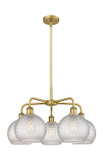 Mid. Chandeliers Glass Down by Innovations ( 405 | 516-5CR-BB-G122C-8CL Ballston ) 