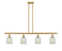 Linear/Island 4 Light + by Innovations ( 405 | 516-4I-SG-G2511 Ballston ) 
