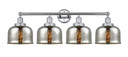 Bathroom Fixtures Four Lights by Innovations ( 405 | 616-4W-PC-G78 Edison ) 