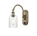 Sconces Single Glass by Innovations ( 405 | 518-1W-AB-G342 Ballston ) 