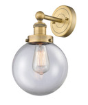 Sconces Single Glass by Innovations ( 405 | 616-1W-BB-G202-8 Edison ) 