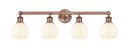 Bathroom Fixtures Four Lights by Innovations ( 405 | 616-4W-AC-G1217-6WV Edison ) 