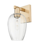 Sconces Single Glass by Innovations ( 405 | 716-1W-CB-G457-6CL Arcadia ) 