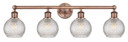 Bathroom Fixtures Four Lights by Innovations ( 405 | 616-4W-AC-G122C-6CL Edison ) 
