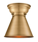 Flush Mounts Metal Shade by Innovations ( 405 | 623-1F-BB-M13-BB Franklin Restoration ) 