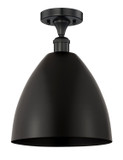 Semi-Flush Mts. Glass Down by Innovations ( 405 | 616-1F-BK-MBD-12-BK Edison ) 