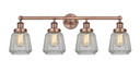 Bathroom Fixtures Four Lights by Innovations ( 405 | 616-4W-AC-G142 Edison ) 