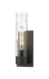 Sconces Single Glass by Innovations ( 405 | 617-1W-BK-G617-11DE Downtown Urban ) 