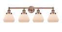 Bathroom Fixtures Four Lights by Innovations ( 405 | 616-4W-AC-G171 Edison ) 