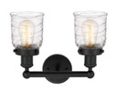 Bathroom Fixtures Two Lights by Innovations ( 405 | 616-2W-BK-G513 Edison ) 