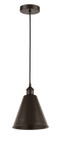 Mini Pendants Metal Shade by Innovations ( 405 | 616-1P-OB-MBC-8-OB Edison ) 