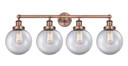 Bathroom Fixtures Four Lights by Innovations ( 405 | 616-4W-AC-G202-8 Edison ) 