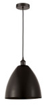 Pendants Metal Shade by Innovations ( 405 | 616-1P-OB-MBD-12-OB-LED Edison ) 