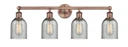 Bathroom Fixtures Four Lights by Innovations ( 405 | 616-4W-AC-G257 Edison ) 