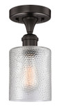 Semi-Flush Mts. Glass Down by Innovations ( 405 | 616-1F-OB-G112 Edison ) 