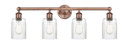 Bathroom Fixtures Four Lights by Innovations ( 405 | 616-4W-AC-G342 Edison ) 