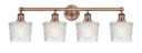 Bathroom Fixtures Four Lights by Innovations ( 405 | 616-4W-AC-G402 Edison ) 