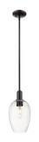 Mini Pendants Glass Down by Innovations ( 405 | 716-1S-BK-G457-6CL Arcadia ) 